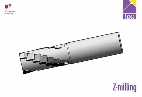 Dao phay PCD ME38 kiểu lưỡi răng ngô (trục thẳng)